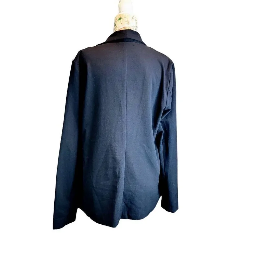 Forever 21 Plus Black Lightweight Jacket